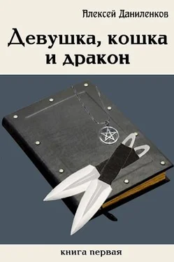 Алексей Даниленков Девушка, кошка и дракон обложка книги