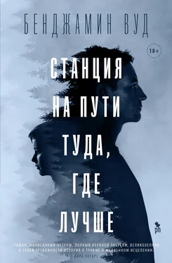 Бенджамин Вуд Станция на пути туда, где лучше обложка книги