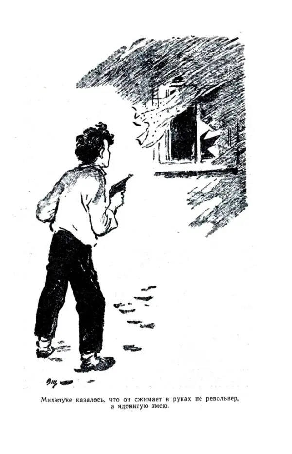 Михэлуке казалось что он сжимает в руках не револьвер а ядовитую змею Тетя - фото 12