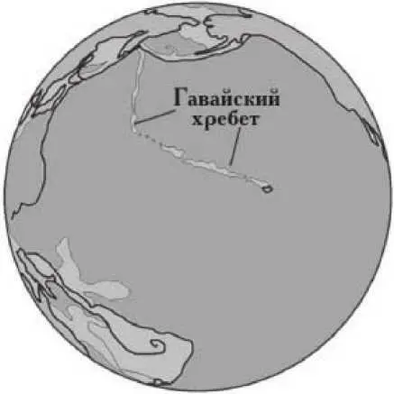 Рис 26 Мы можем с уверенностью утверждать что цепь подводных гор Гавайского - фото 29