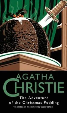 Agatha Christie Adventure of the Christmas Pudding and other stories обложка книги