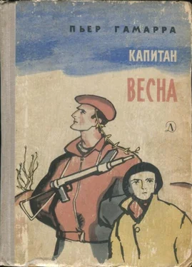 Пьер Гамарра Капитан Весна обложка книги