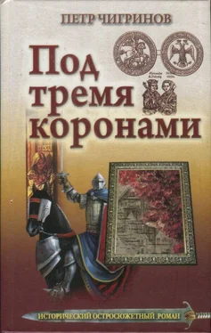 Пётр Чигринов Под тремя коронами обложка книги