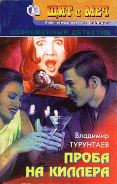 Владимир Турунтаев Проба на киллера обложка книги