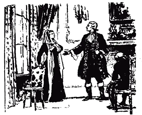 Хозяин поместья отвернулся и задумался Несколько минут прошло в молчании - фото 11