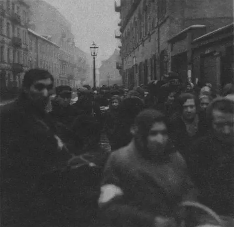 Вуличний пейзаж варшавське гетто 1940 р з альбому Отто фон Вехтера Хорст - фото 57