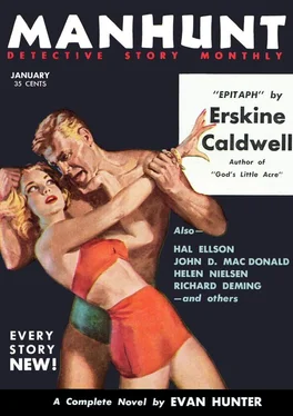 Ричард Деминг Manhunt. Volume 3, Number 1, January, 1955
