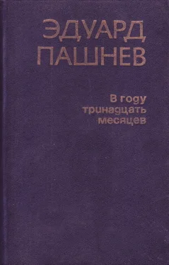 Эдуард Пашнев В году тринадцать месяцев обложка книги