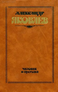 Александр Яковлев Человек и пустыня обложка книги