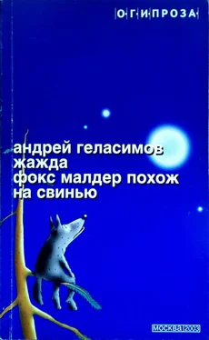 Андрей Геласимов Жажда. Фокс Малдер похож на свинью обложка книги