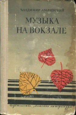 Владимир Амлинский Музыка на вокзале обложка книги