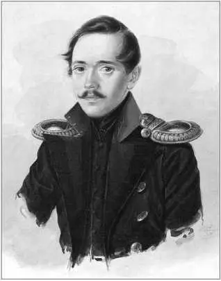 Портрет М Ю Лермонтова в гусарском сюртуке Худ А И Клюндер 1838 г - фото 18