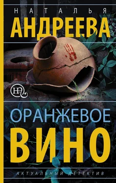 Наталья Андреева Оранжевое вино обложка книги