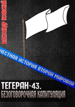 Александр Усовский Тегеран-43. Безоговорочная капитуляция обложка книги