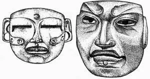 Рис 136 Уникальная деревянная маска найденная в сухой пещере - фото 99