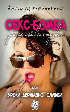Антін Щегельський Секс-бомба застарілої конструкції, або Уроки державної служби обложка книги