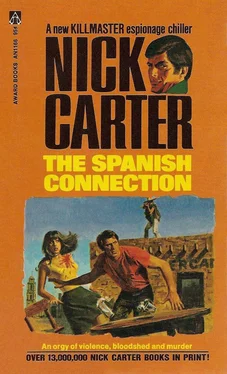 Ник Картер The Spanish Connection обложка книги