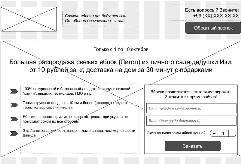 Количество преимуществ на первом экране прототипа их размещение в виде списка - фото 43