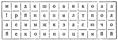 Предлагается расшифровать надпись в этом прямоугольнике читая каждую пятую - фото 59