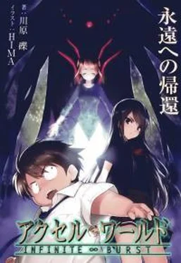 Рэки Кавахара Accel World: Возвращение в вечность обложка книги