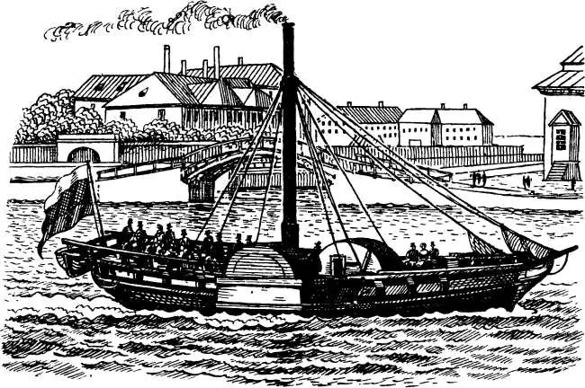 Первый русский пароход Елизавета 1815 г Петербургские газеты на все лады - фото 24