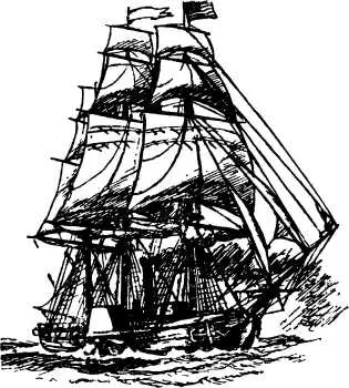 Пароход Саванна США 1819 г И только с появлением механического двигателя - фото 31