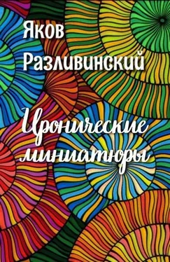 Яков Разливинский Иронические миниатюры обложка книги