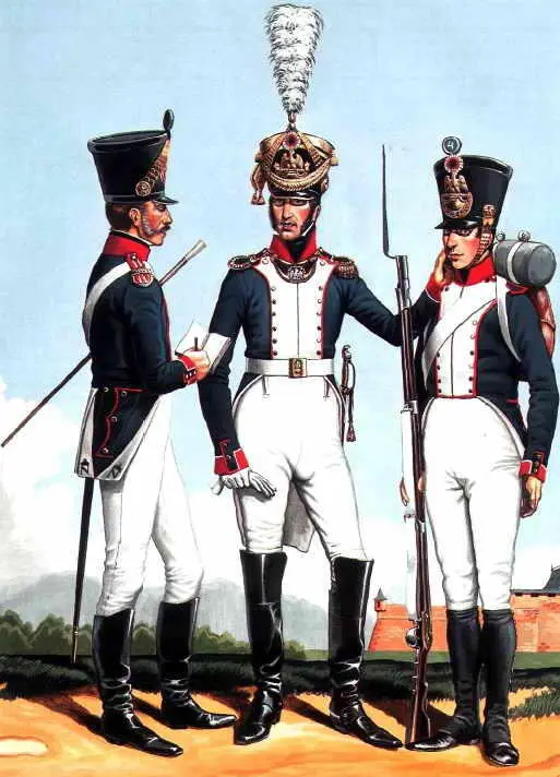 Планшет 8 Линейная пехота 1813 г Пояснения см Приложение П С Летин - фото 26