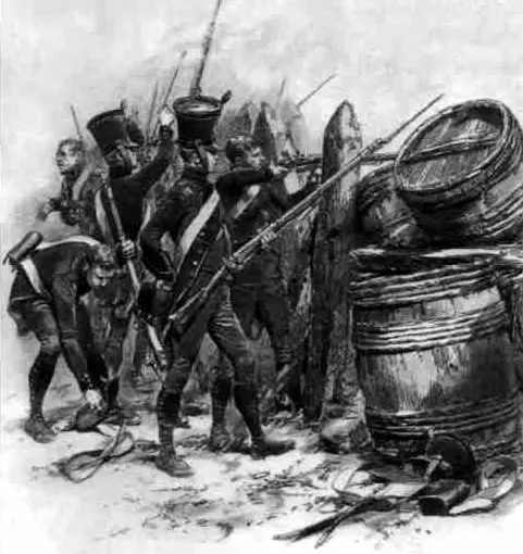 Э Детайль Воспитанники политехнической школы в бою за Париж 1814 г - фото 35