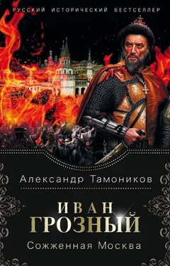 Александр Тамоников Иван Грозный. Сожженная Москва обложка книги