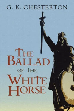 Гилберт Честертон The Ballad of the White Horse обложка книги