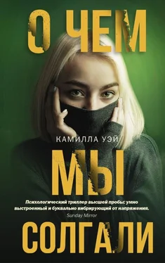 Камилла Уэй О чем мы солгали обложка книги