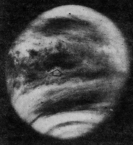 Фотопортрет Венеры Видны облака имеющие вихревую структуру Венера всегда - фото 9