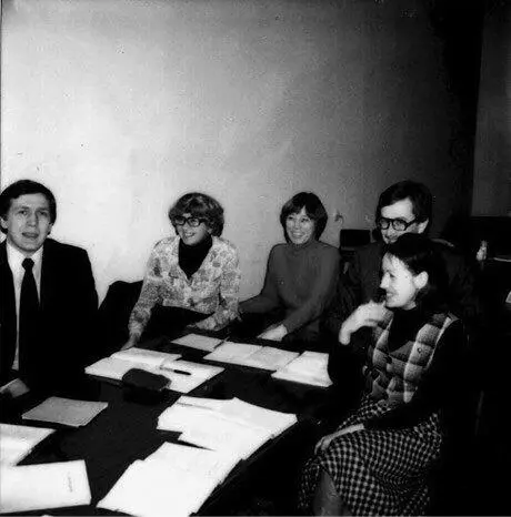 Сотрудники Внешпосылторга на курсах английского языка Начало 1980х Фото - фото 17
