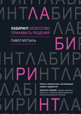 Павел Мотыль Лабиринт: искусство принимать решения обложка книги