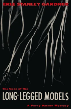 Эрл Гарднер The Case of the Long-Legged Models обложка книги