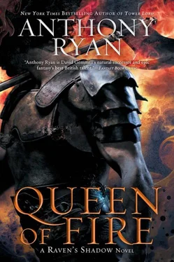 Энтони Райан Queen of Fire обложка книги