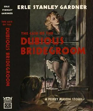 Эрл Гарднер The Case of the Dubious Bridegroom обложка книги