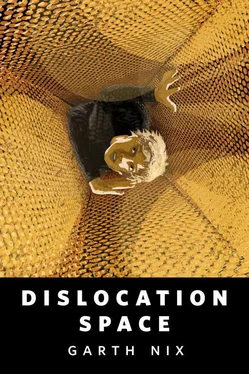 Гарт Никс Dislocation Space обложка книги