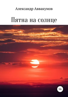 Александр Аввакумов Пятна на солнце обложка книги