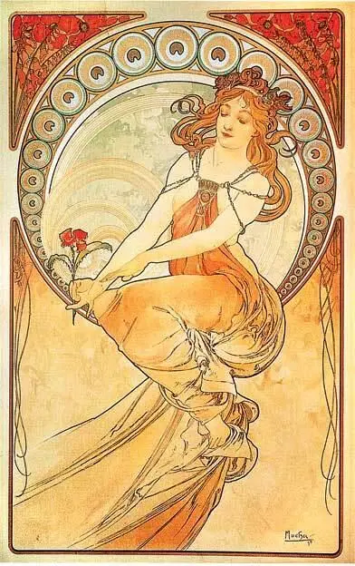 Альфонс Муха Серия Искусство Живопись 1898 Альфонс Муха Серия - фото 71