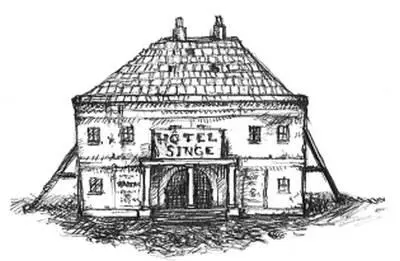 Перед Hôtel Singe на нескольких повозках громоздились предметы мебели и всякая - фото 41