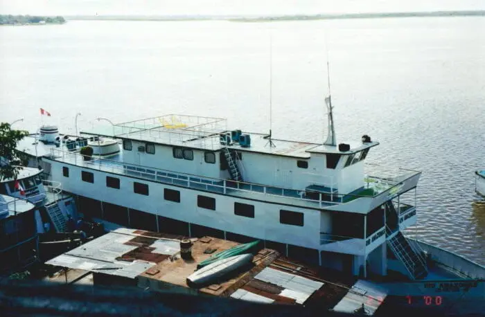 Rio Amazonas е Икитосе фото автора В те времена флот этой принадлежавшей - фото 29