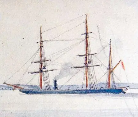 Пароход Феникс HMS Phoenix TNA ADM 3441934 Из объявления крестьян - фото 96