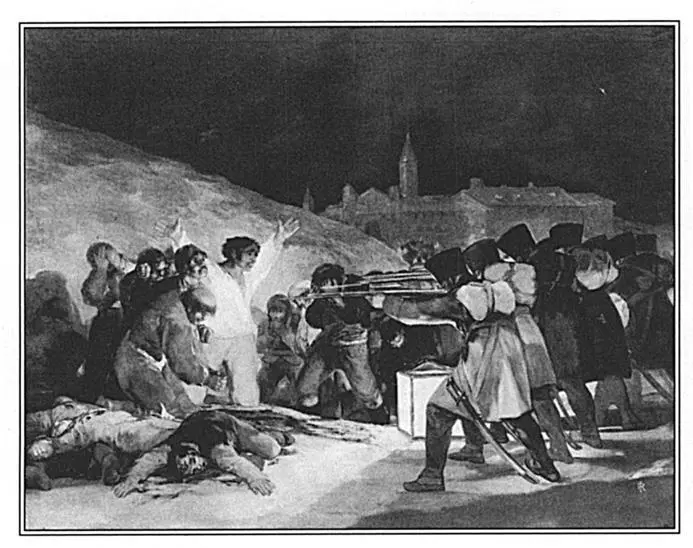 Франсиско Гойя Третье мая 1808 года в Мадриде 1814 Это одна из самых - фото 5
