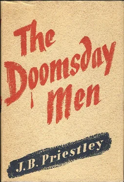 Джон Пристли The Doomsday Men обложка книги