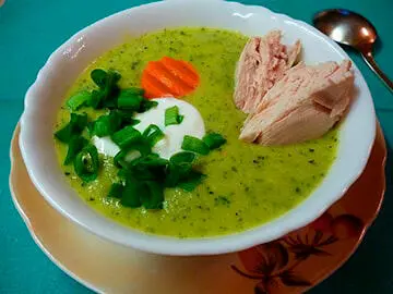 Суппюре из цуккини кабачка Состав куриное филе 3 штуки цуккини - фото 7