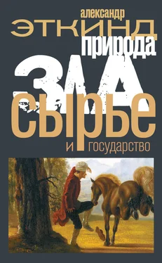 Александр Эткинд Природа зла. Сырье и государство [litres] обложка книги