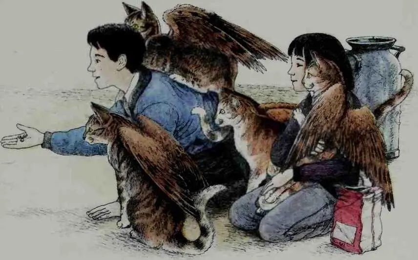 Oh said Susan Oh the poor little kitten He doesnt have any wings Her - фото 19