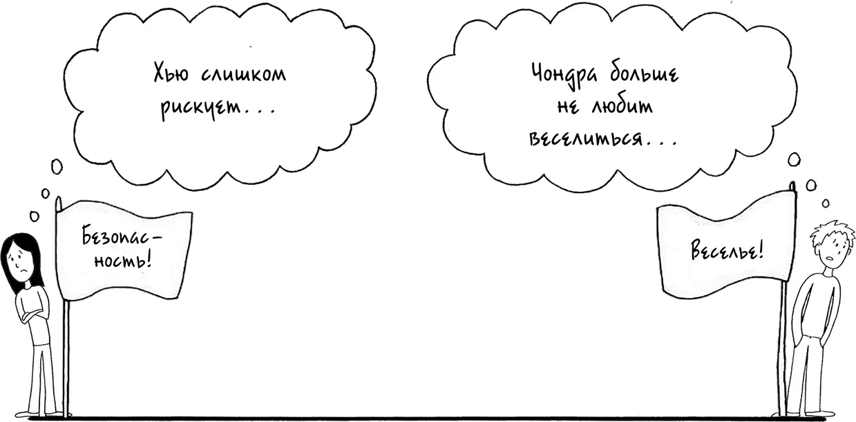 Со временем Чондра становится знаменосцем безопасности в отношениях а Хью - фото 206